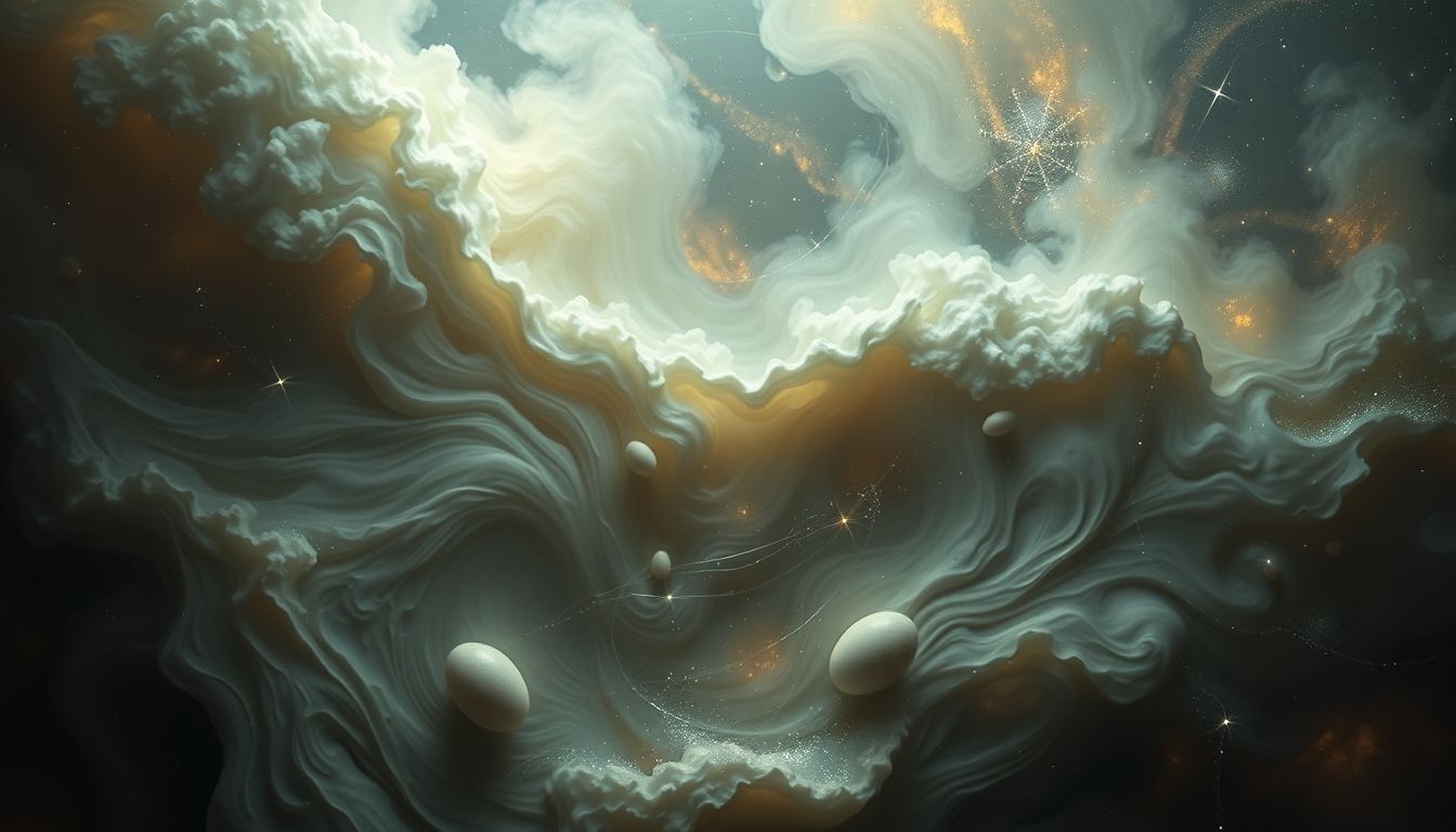 Laichen im trüben Wasser symbolisiert oft emotionale Unsicherheit und Neubeginn.