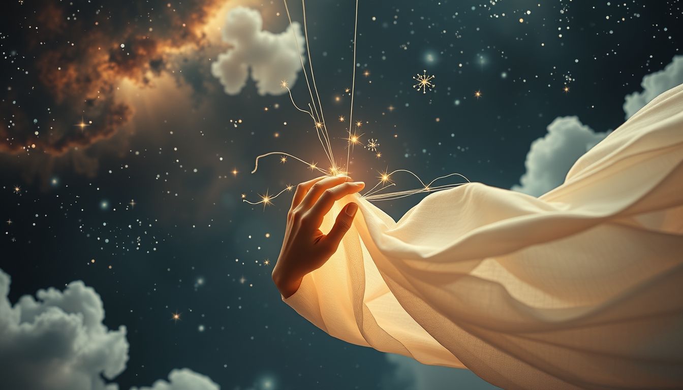 Das Nähen von Sackleinen symbolisiert im Traum kreative Neuanfänge.