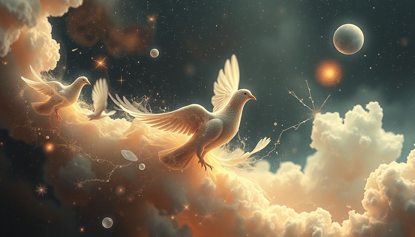 „Traum 20 symbolisiert zerbrechlichen Frieden und innere Unsicherheit.“