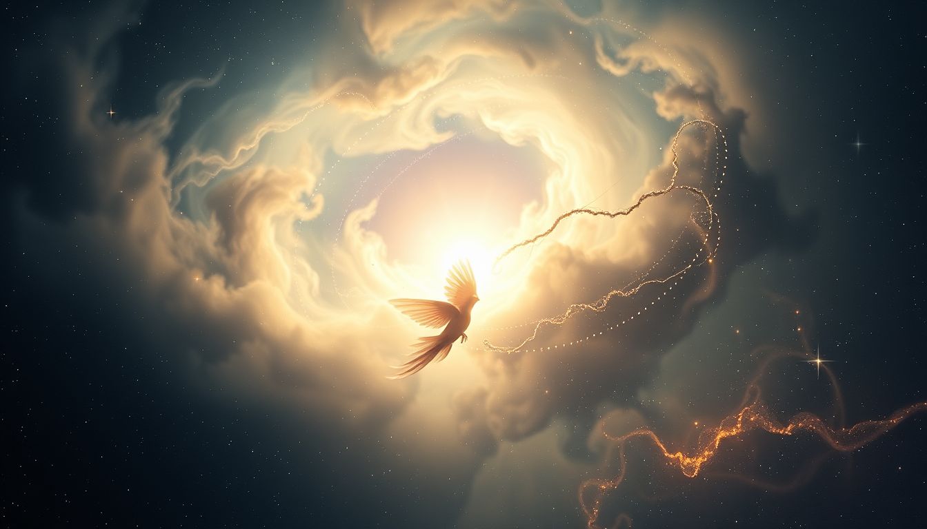 Eine blockierte Astralleuchte symbolisiert innere spirituelle Hindernisse.