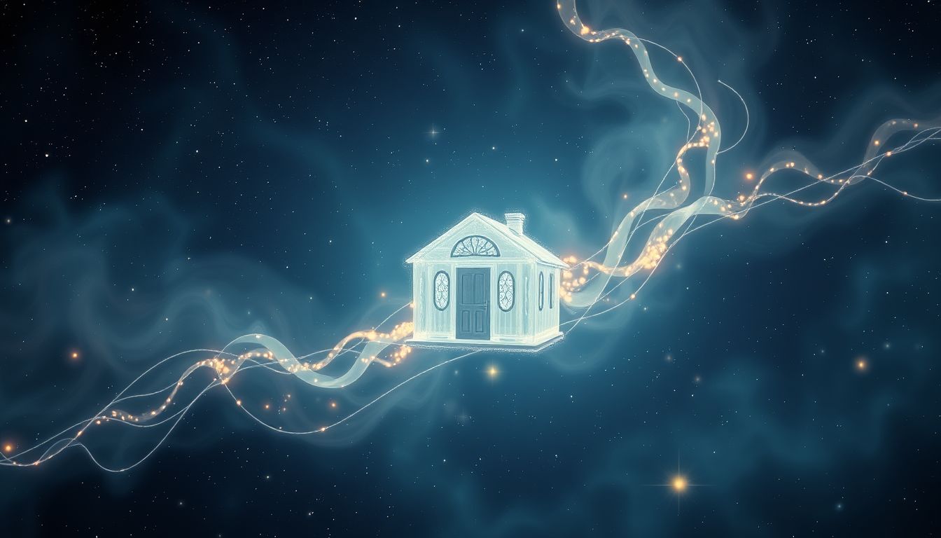 Gefangen sein in einer Bude symbolisiert oft innere Begrenzung.