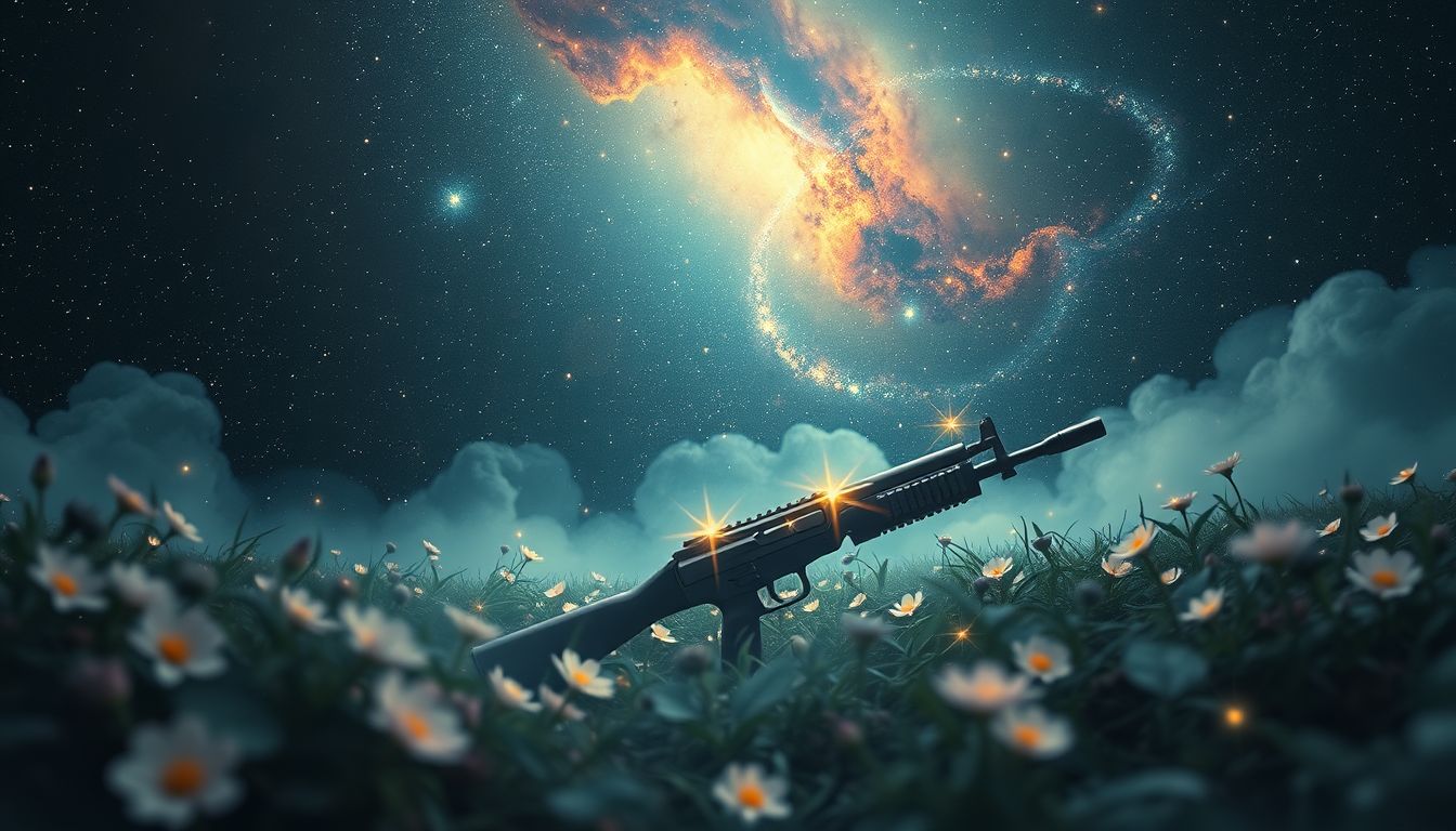 Das Vergraben eines Feuergewehrs im Garten symbolisiert unterdrückte Aggression.