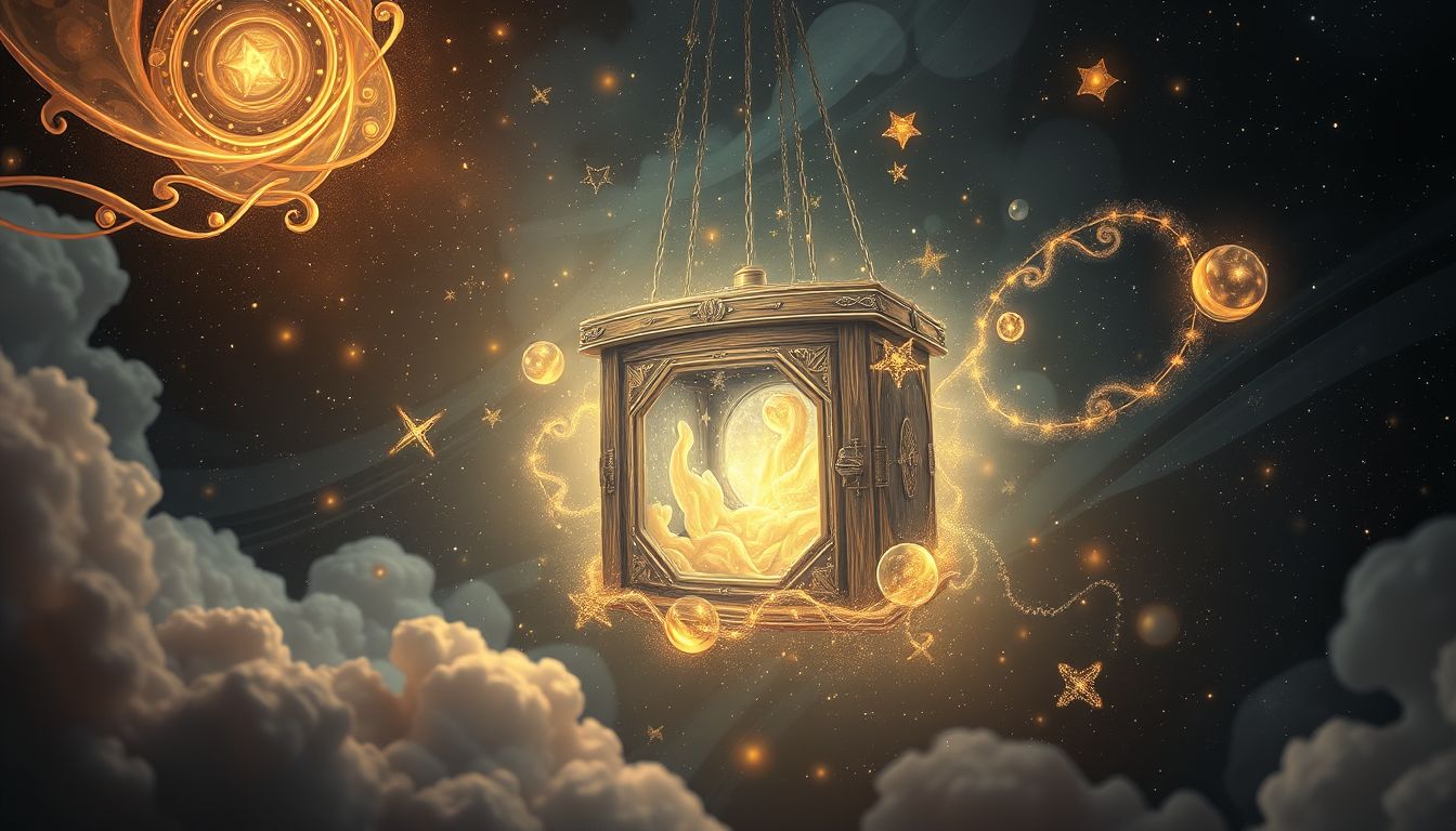 Ein versiegelter Raum symbolisiert verborgene Potenziale und Geheimnisse.