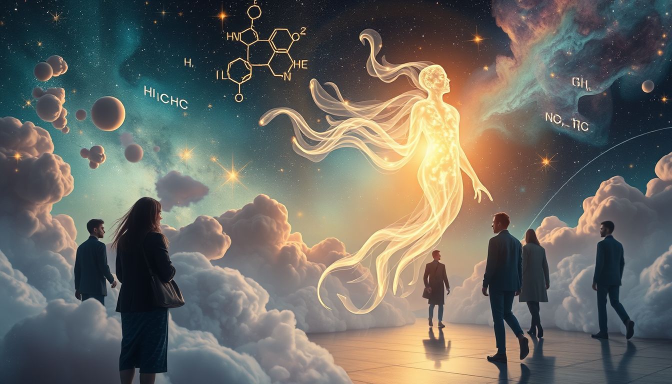 Einen Chemiker öffentlich treffen symbolisiert überraschende Erkenntnisse und Wandel.