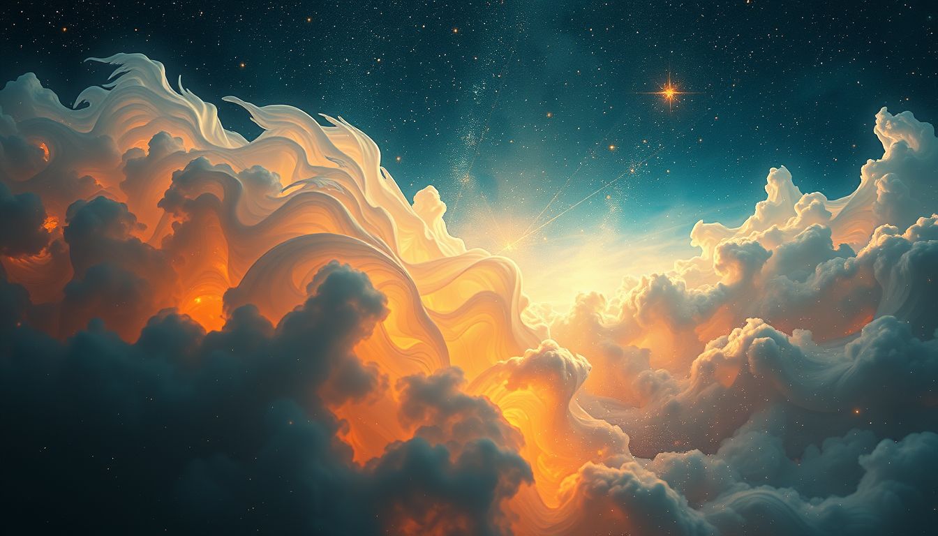 Das Verbrennen von Wattierung symbolisiert Loslassen und innere Transformation.