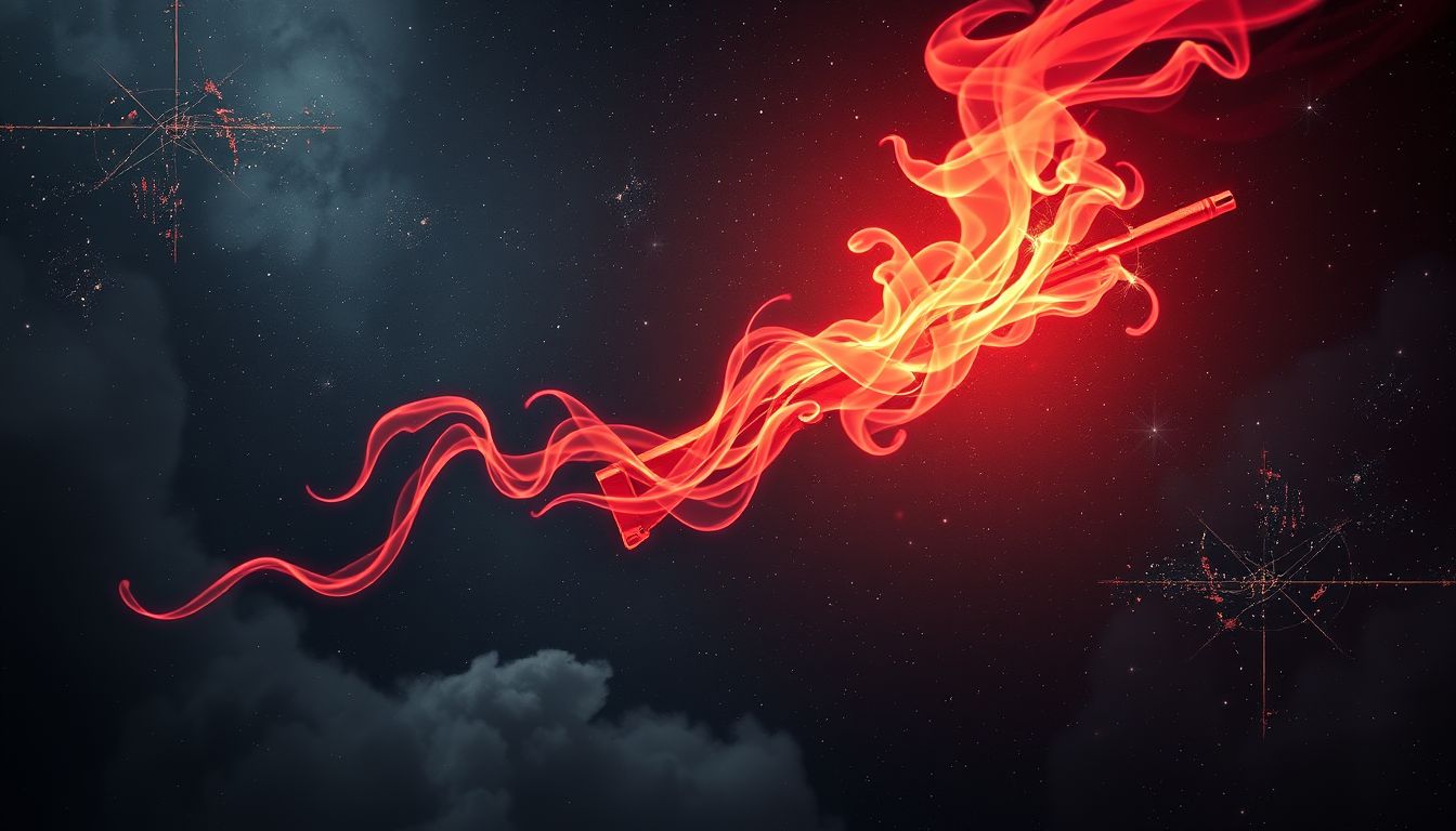 Blut im Traum symbolisiert oft innere Konflikte und Verletzlichkeit.