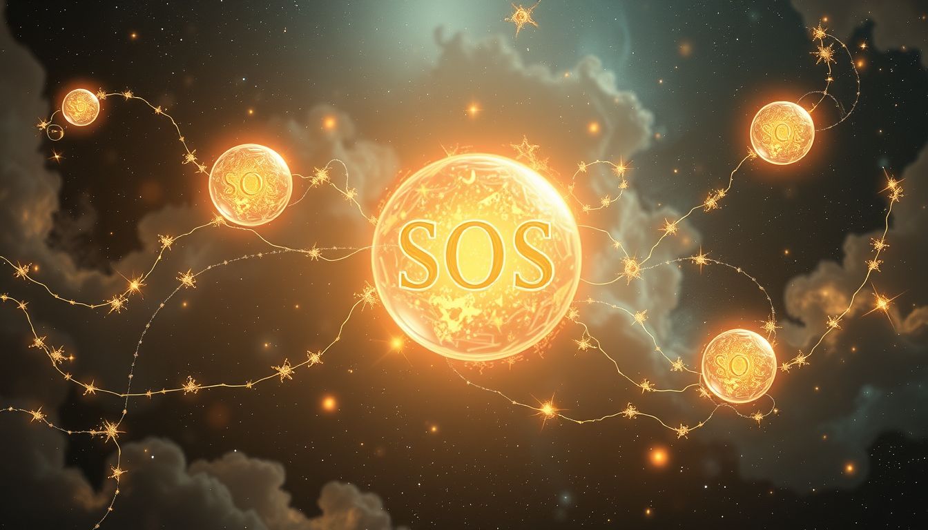 Ein SOS-Ruf im Traum symbolisiert oft tiefen Hilferuf und Hoffnung.