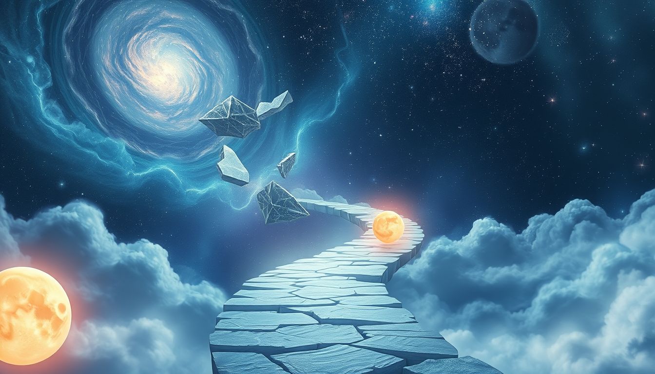 Das Abbrechen der Pilgerreise symbolisiert innere Zweifel und Neuorientierung.