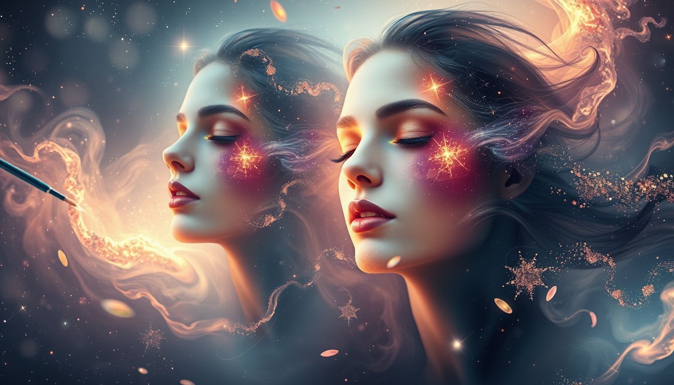 Traum 35 zeigt, wie Schminke Identität und Selbstbild reflektiert.