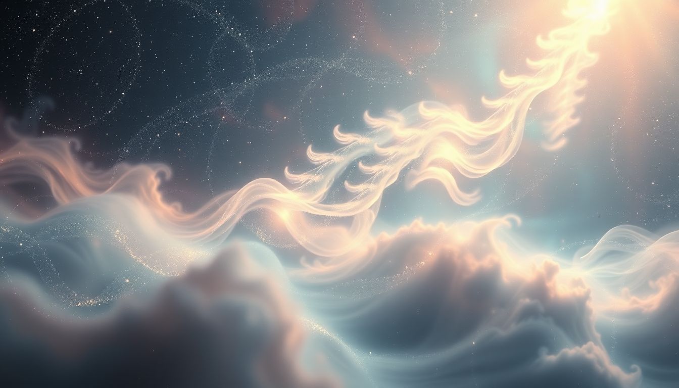 Ein undeutlicher SOS-Ruf symbolisiert innere Hilflosigkeit und Verwirrung.