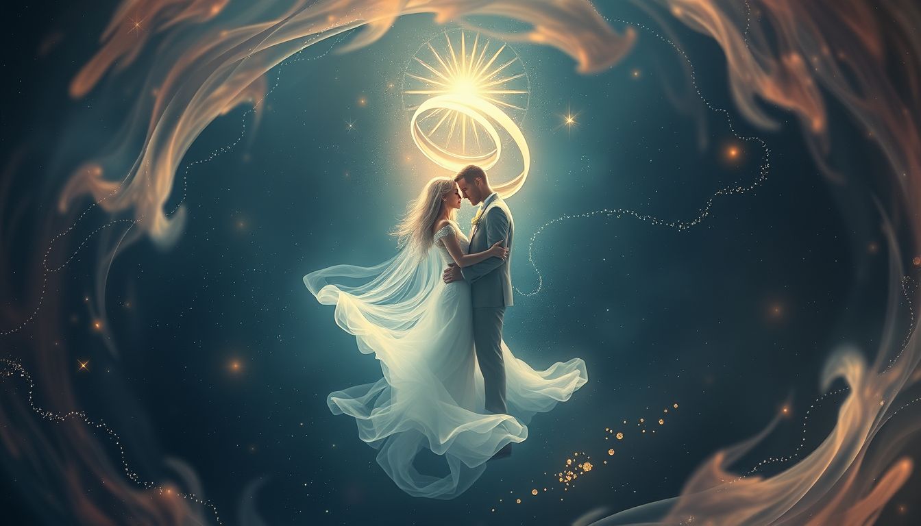 Eine Hochzeit im Traum symbolisiert oft Neuanfang und Bindung.