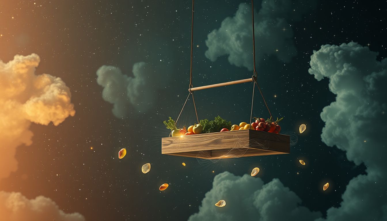 Ein leerer Gemüsestand symbolisiert oft finanzielle Sorgen im Traum.