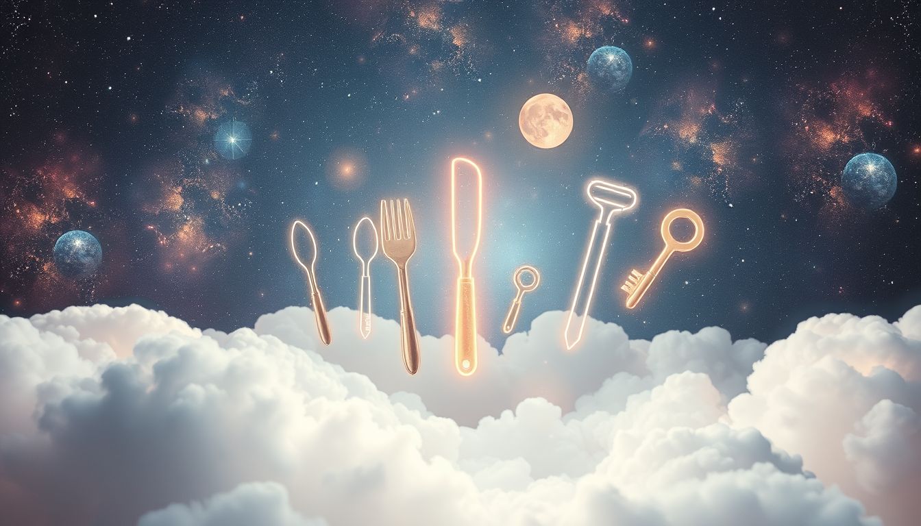 Der Traum zeigt innere Stärke durch kreative Problemlösungen im Alltag.