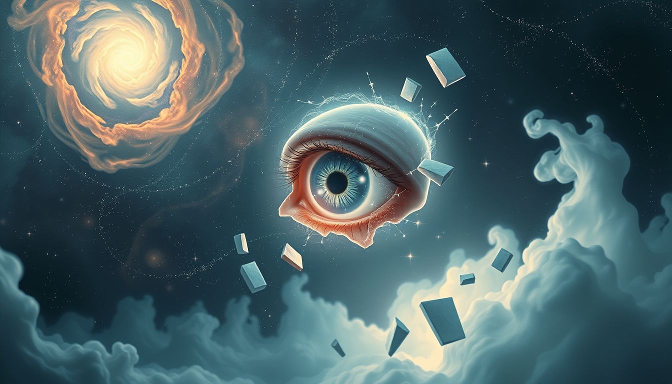 Der Verlust des Auges symbolisiert fehlende Klarheit und Einsicht.