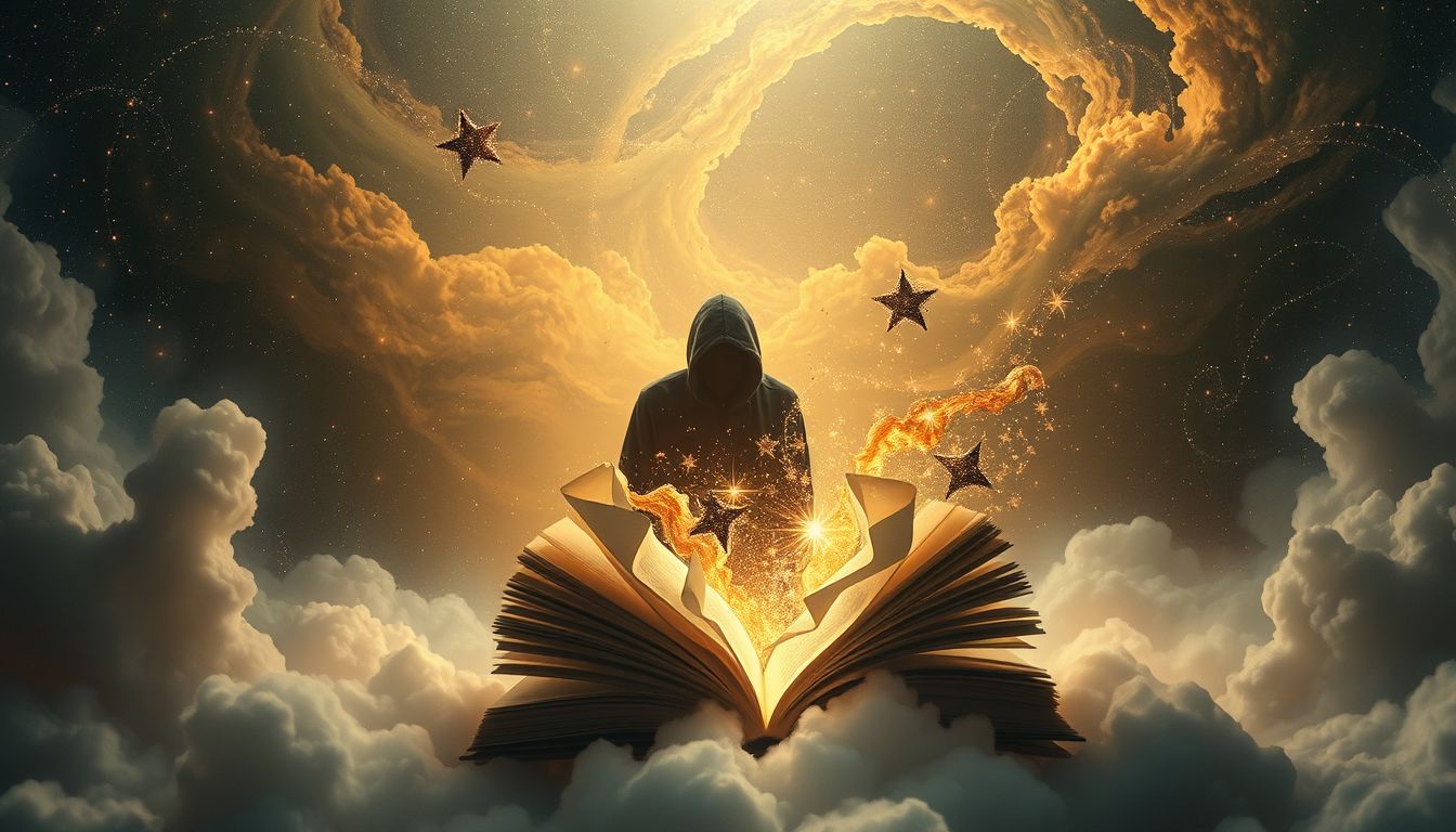 Ein zerstörtes Buch symbolisiert verlorenes Wissen oder Chancen im Traum.