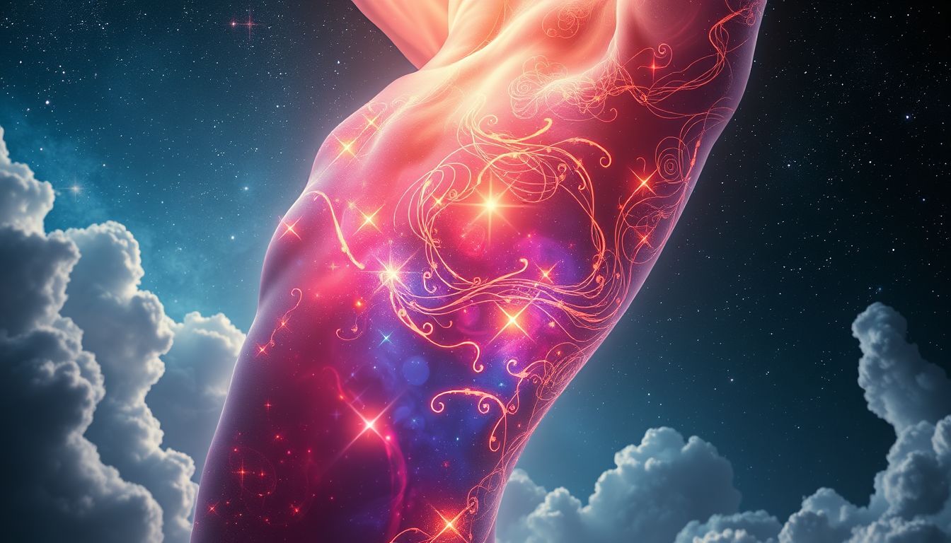 Das Verzieren eines Torsos symbolisiert Selbstentfaltung und Kreativität im Traum.