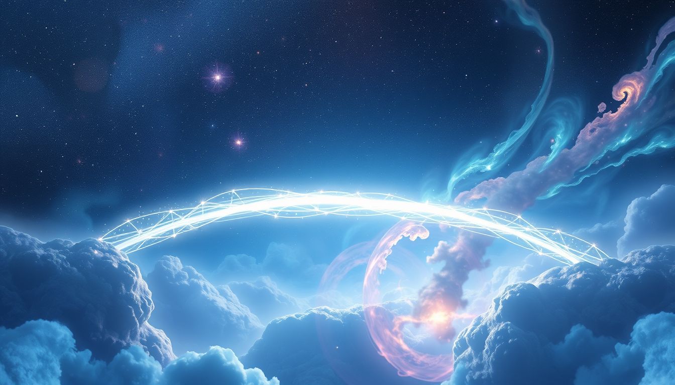 Die Astrallicht-Brücke symbolisiert Verbindung zwischen Bewusstsein und Unterbewusstsein.