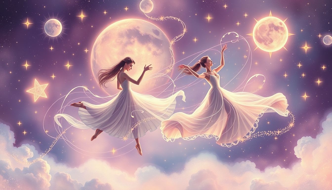 Eine moderne Gavotte symbolisiert harmonische Verbindung von Tradition und Gegenwart.