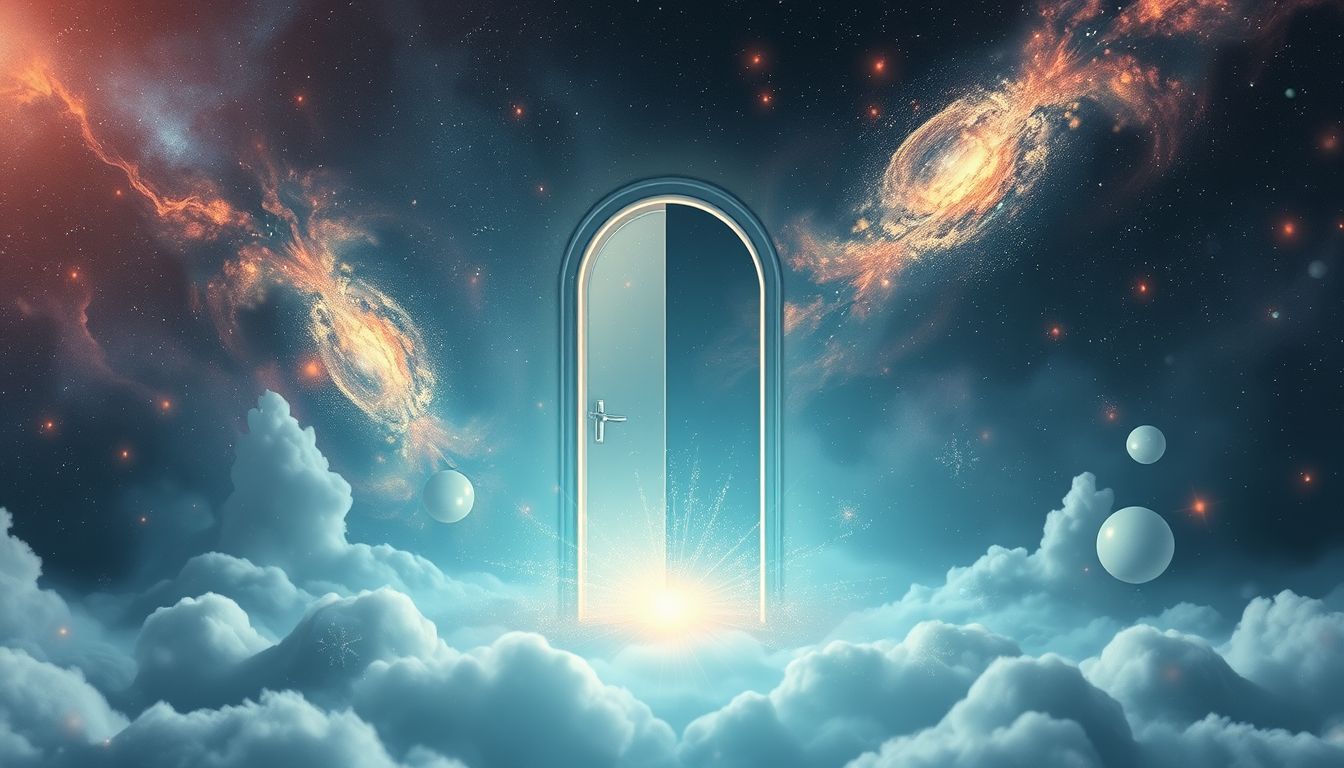 Das Klopfen an unbekannter Tür symbolisiert unerwartete Veränderungen.