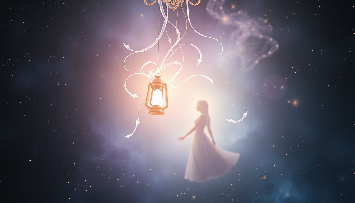 Die Astralleuchte symbolisiert die spirituelle Verbindung zu einer bestimmten Person.