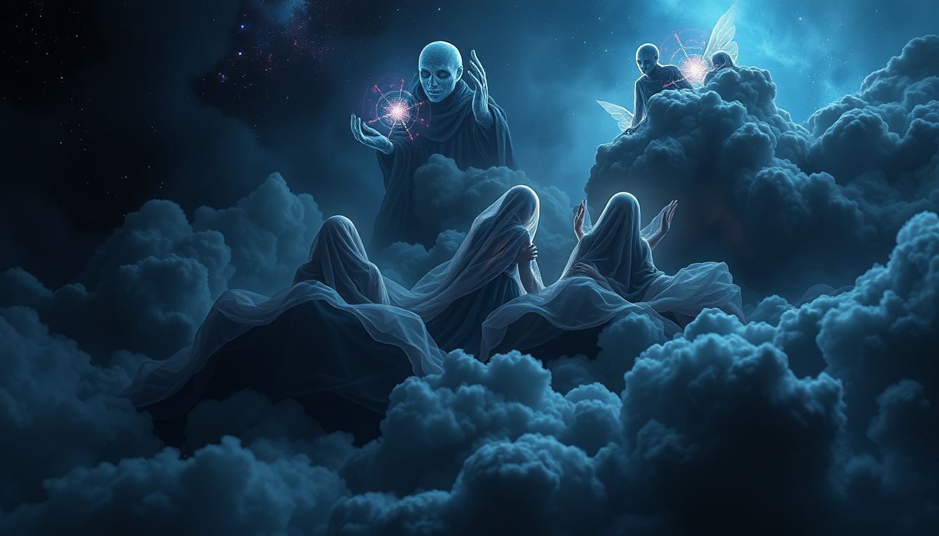 Schwarze Wattierung symbolisiert oft Schutz vor tiefen, verborgenen Ängsten.