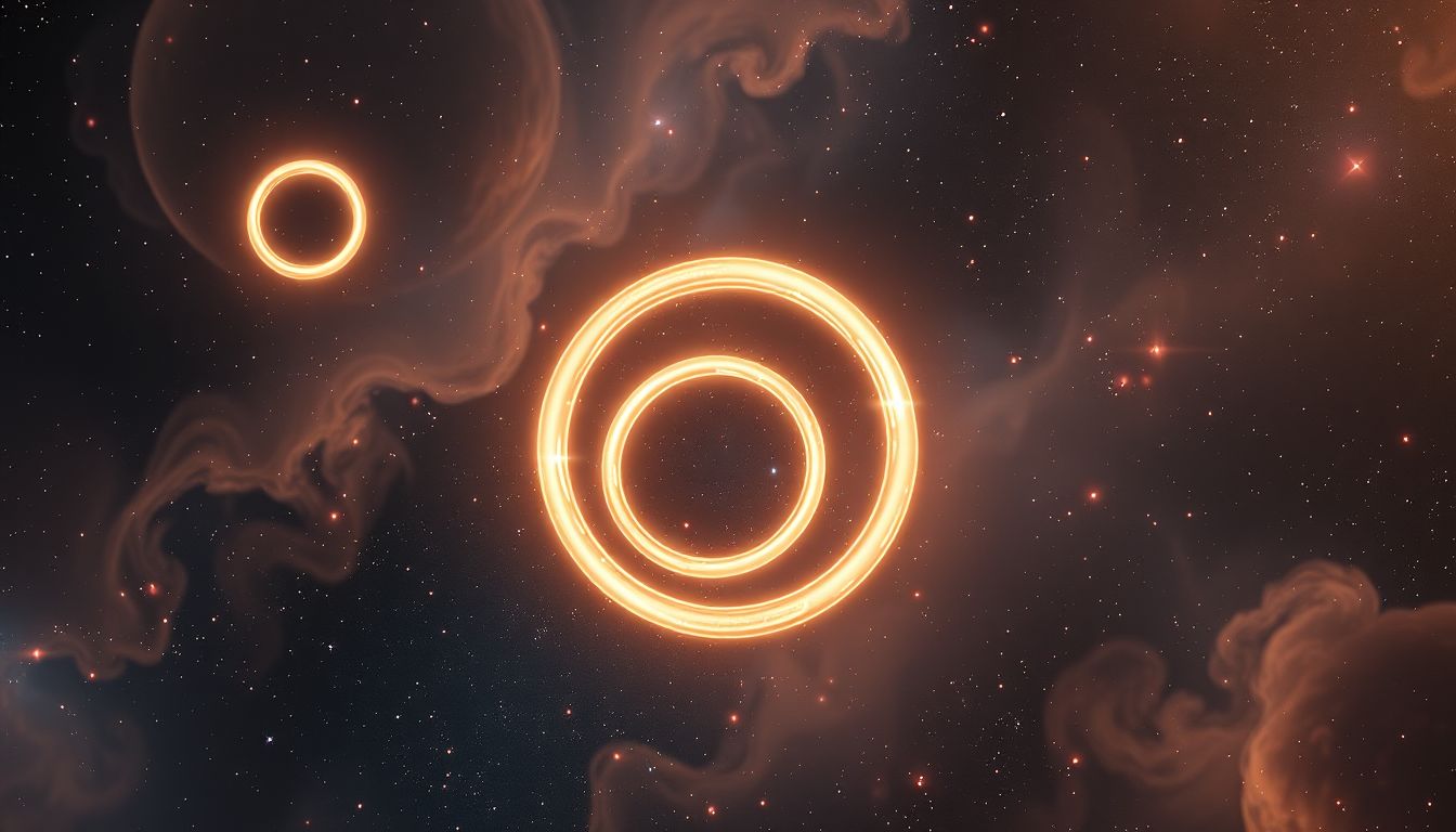 Mehrere Ringe im Traum symbolisieren vielfältige Lebensziele und Chancen.