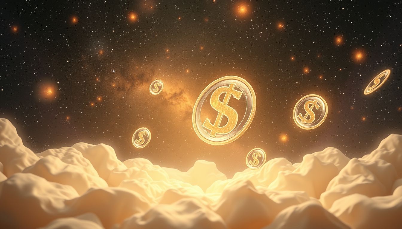 Ein Deputat in Geldform steht für finanzielle Anerkennung im Traum.