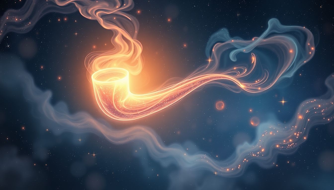 Ein Rohr mit Gas symbolisiert unterdrückte Energie und Spannungen.