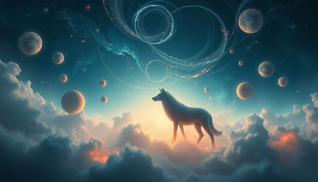 Ein Tier auf Kondolenzfeier symbolisiert verborgene emotionale Botschaften.