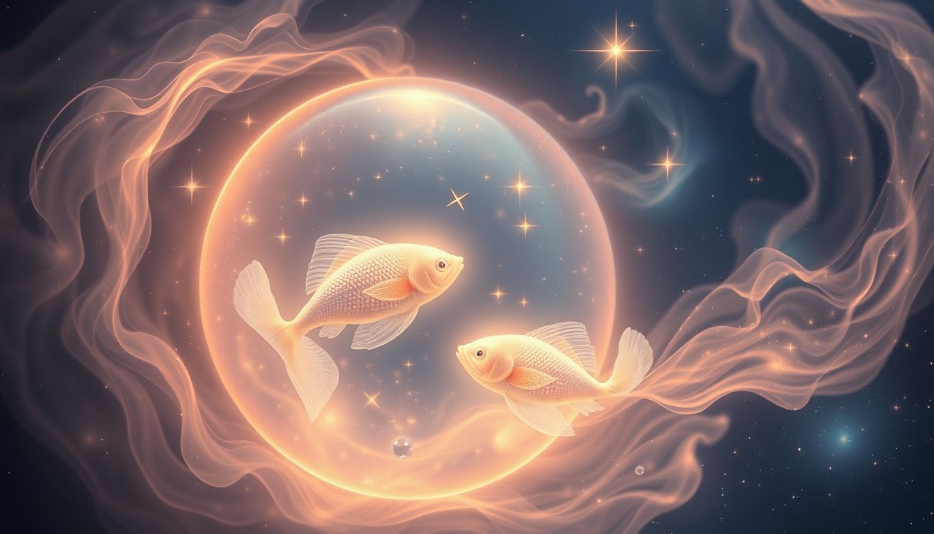 Fische-Träume symbolisieren oft tiefes Mitgefühl und spirituelle Erkenntnis.