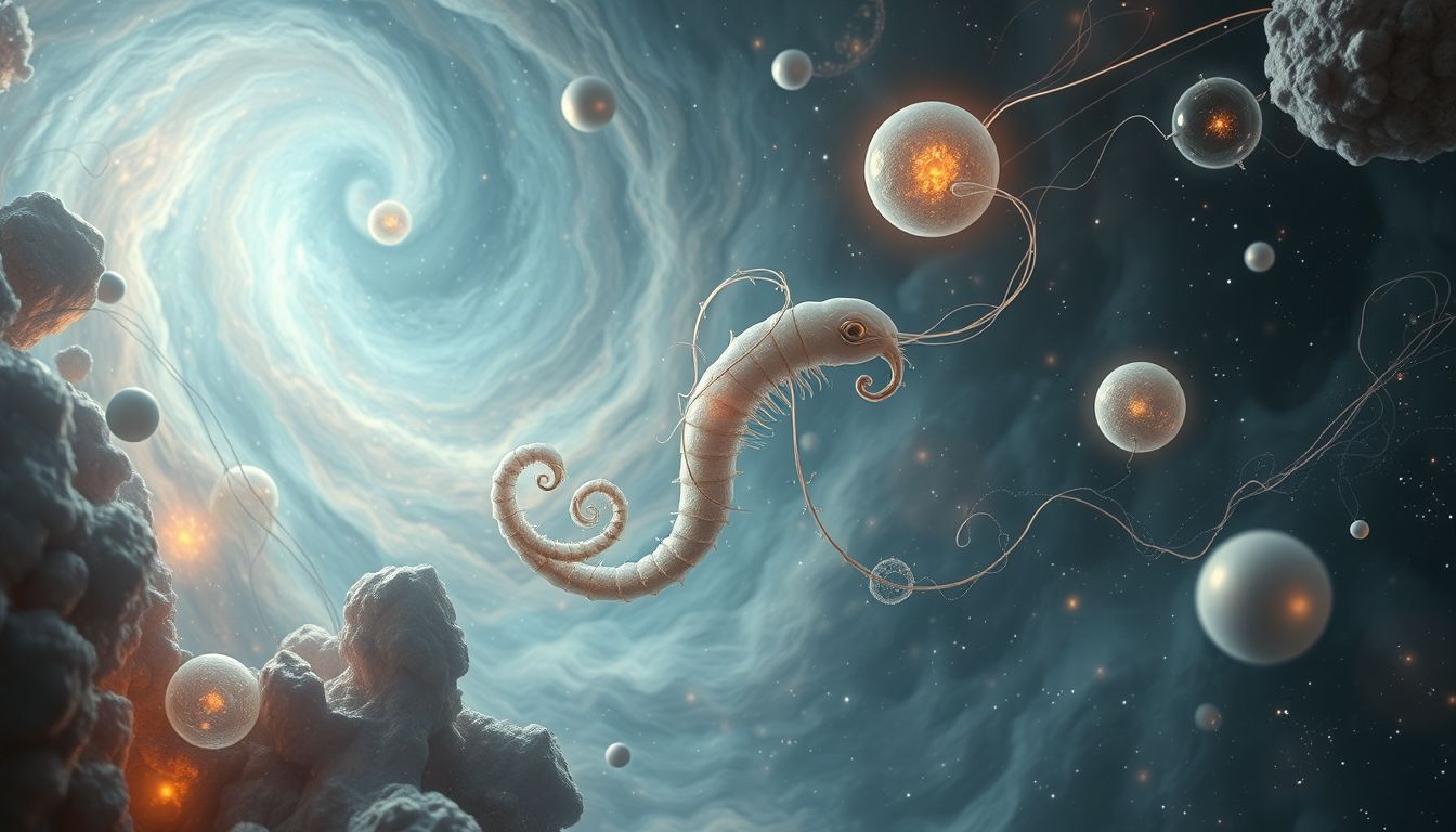 Im Traum symbolisieren Maden oft inneren Zerfall und Transformation.