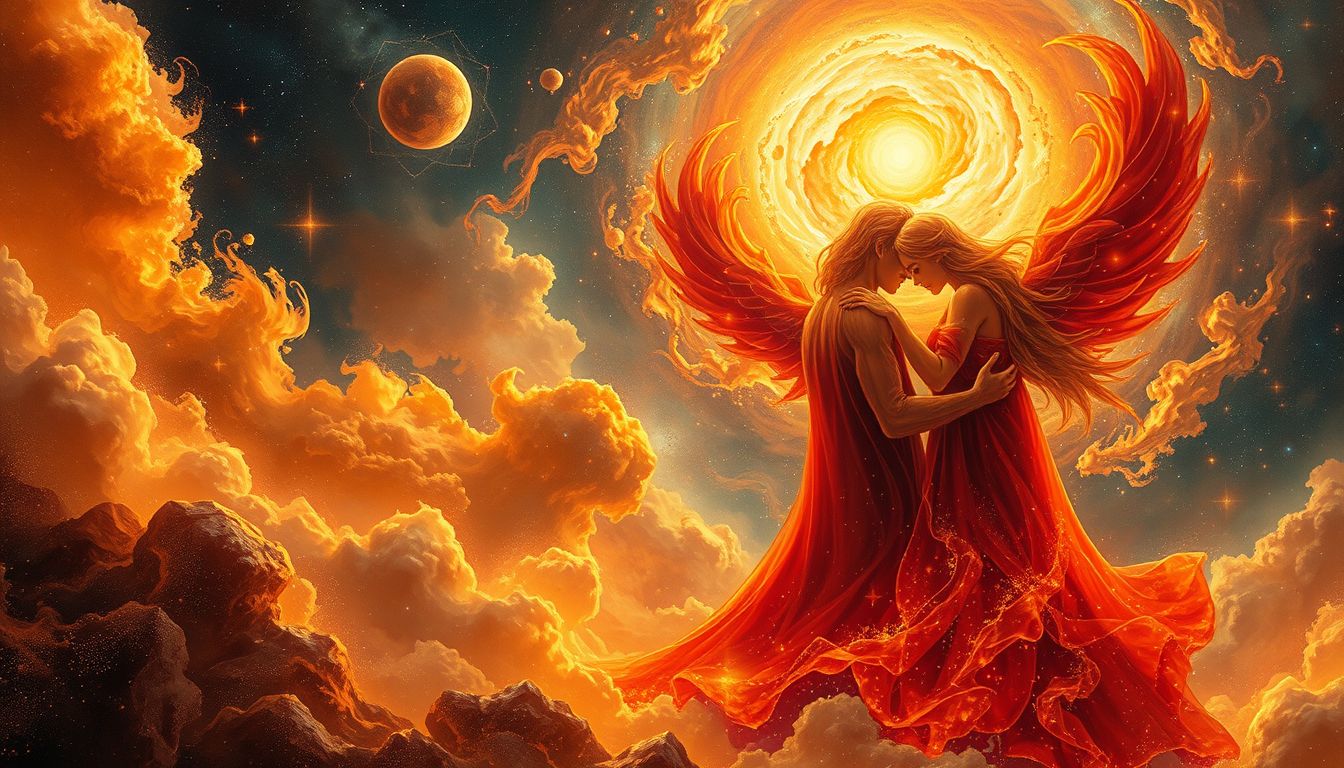 Der Traum von Wärme symbolisiert Geborgenheit und innere Leidenschaft.