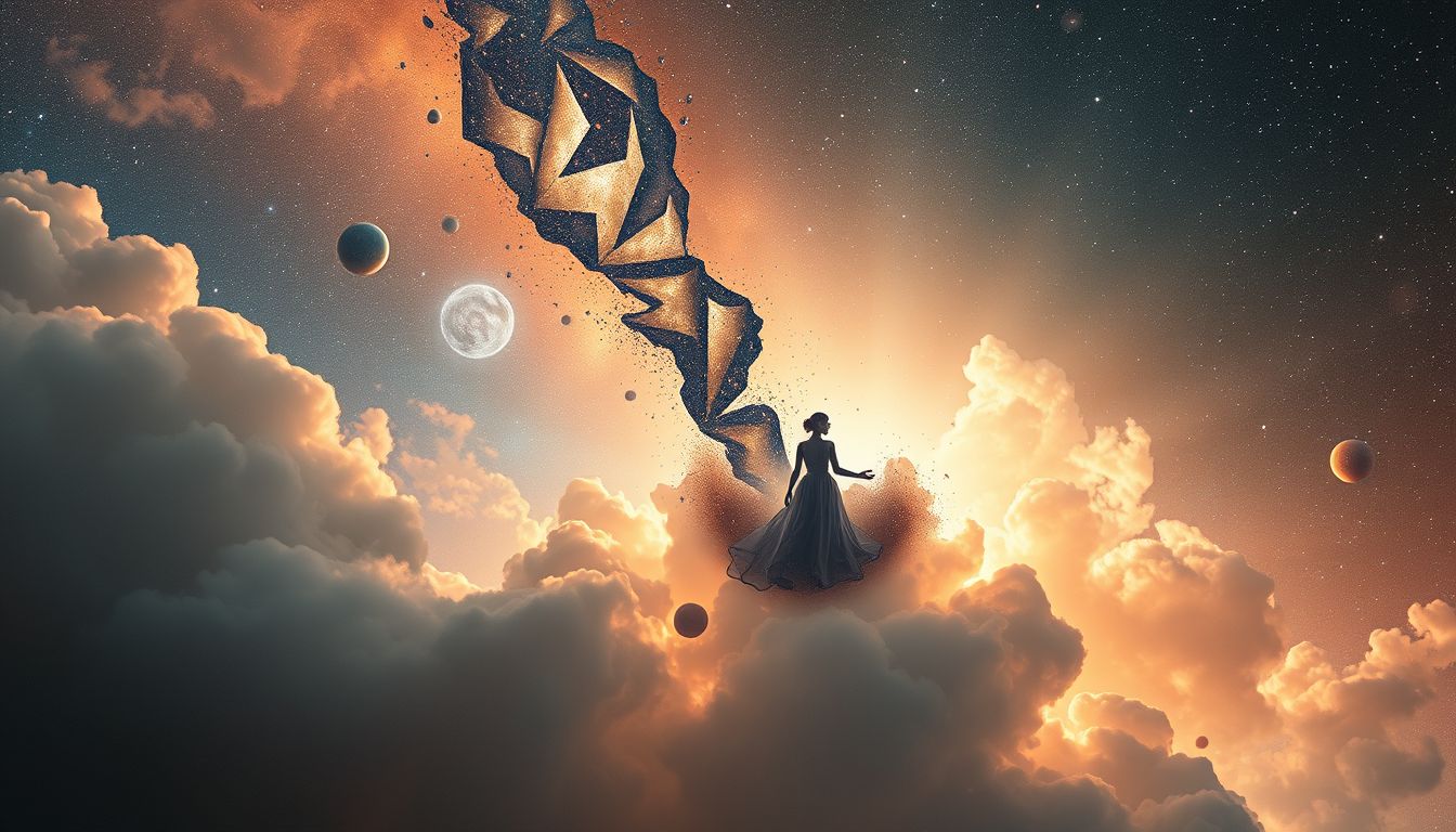 Ein Unfall mit Todesfolge symbolisiert tiefgreifenden Lebenswandel und Transformation.