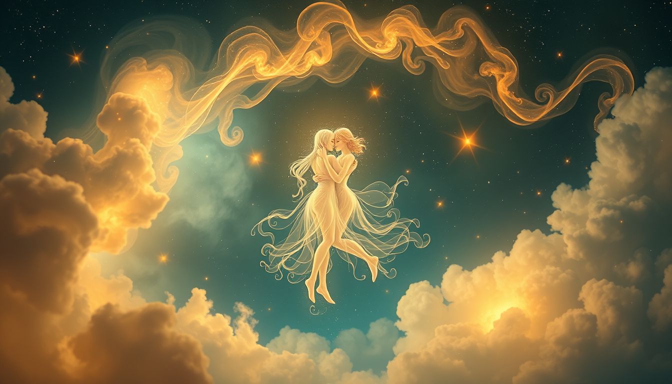 Eine Umarmung im Traum symbolisiert oft innige Zustimmung und Vertrauen.