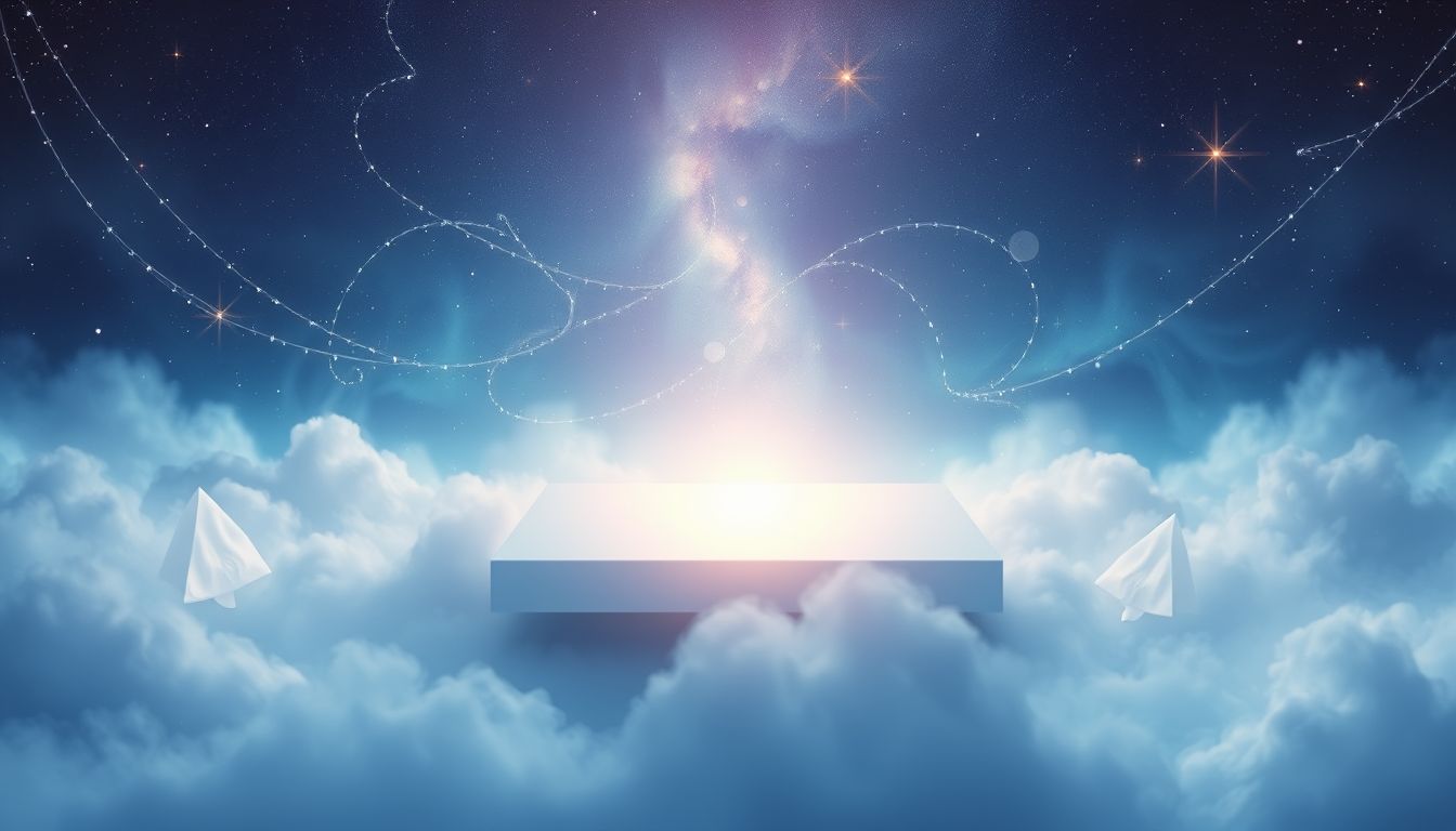 Ein leeres Blatt symbolisiert Chancen und ungeschriebene Möglichkeiten.