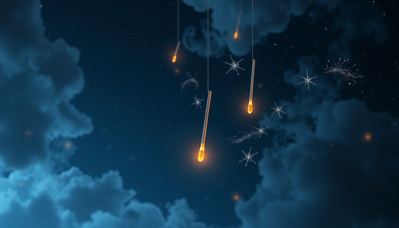 Elf fallengelassene Streichhölzer symbolisieren oft verlorene Chancen im Traum.