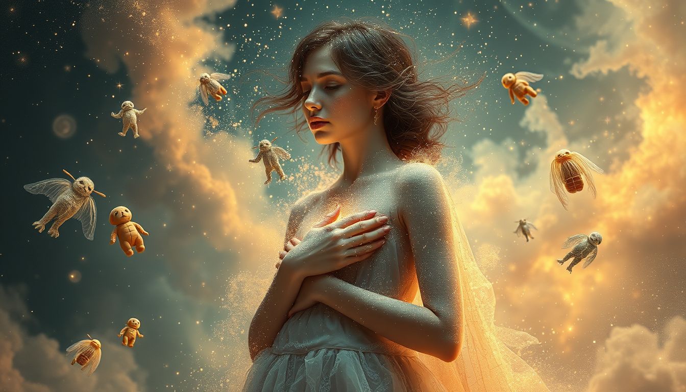 Die Kinderfrau symbolisiert oft verborgene Ängste vor Verantwortung.