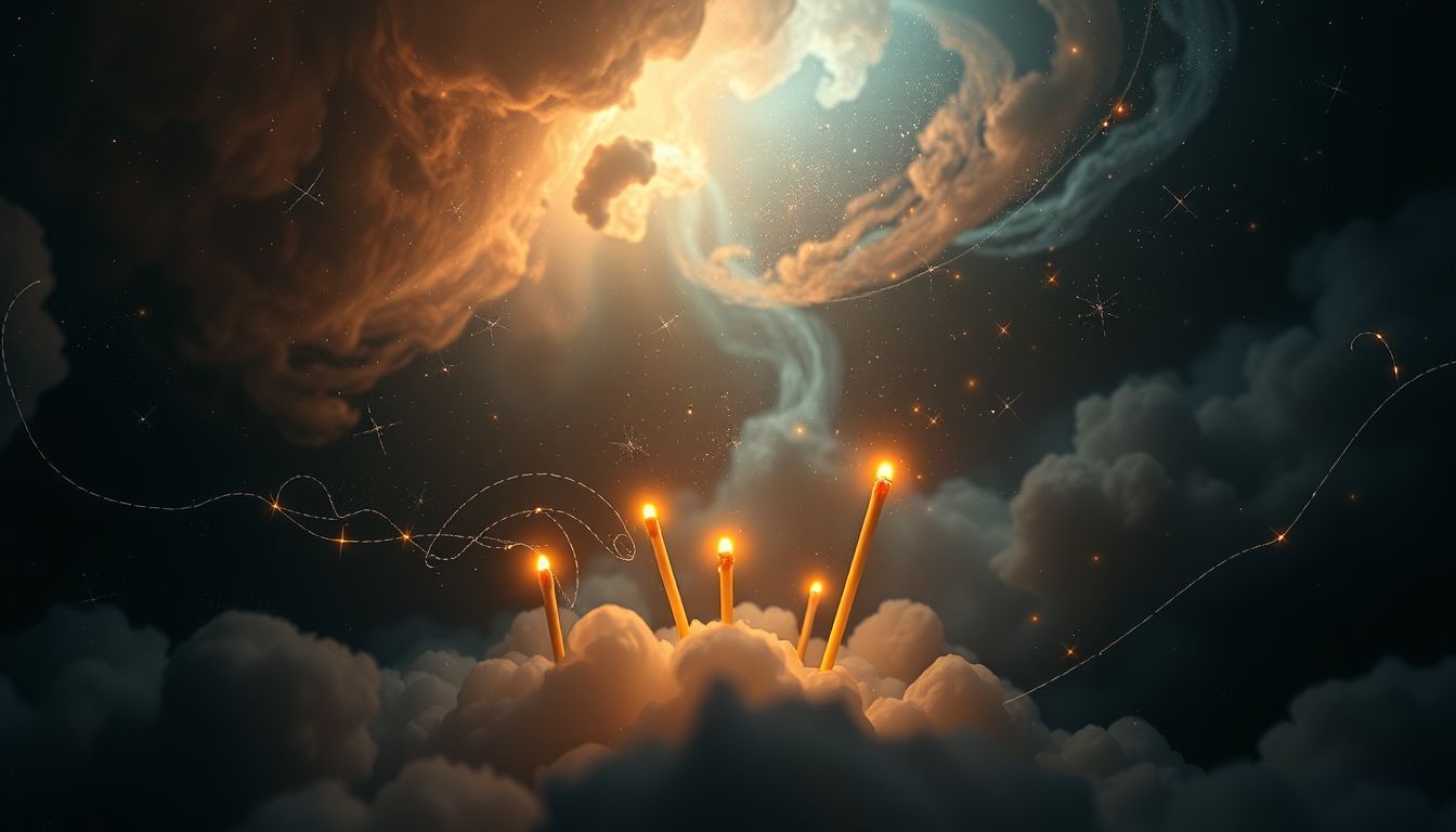 Träumen von 19 Streichhölzern symbolisiert verborgene Hoffnung im Dunkeln.