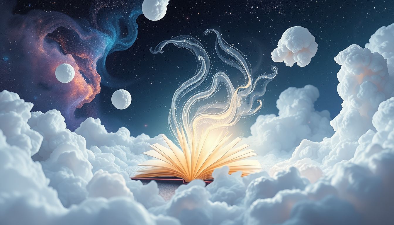 Ein sich verwandelndes Scheckheft symbolisiert innere Veränderung und Wachstum.