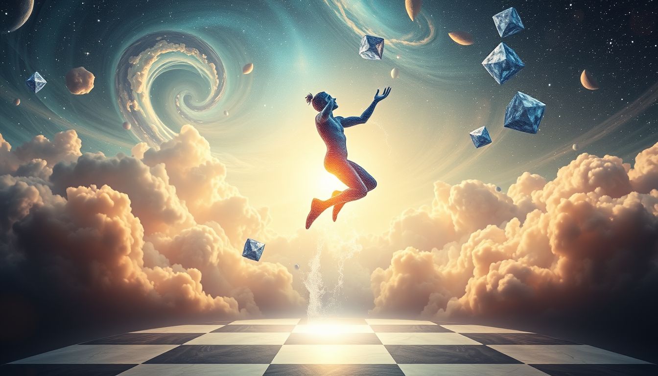 Im 7. Traum symbolisiert der Rösselsprung persönliche Transformation und Freiheit.