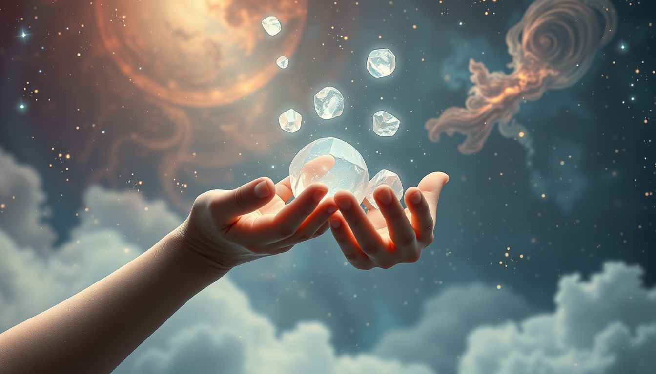 Das Ausspucken von Steinen symbolisiert innere Konflikte und Belastungen.