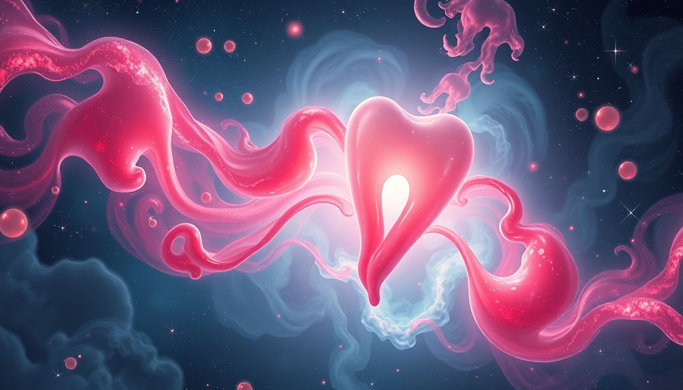 Blutende Zähne symbolisieren tiefen emotionalen Schmerz und Verletzlichkeit.