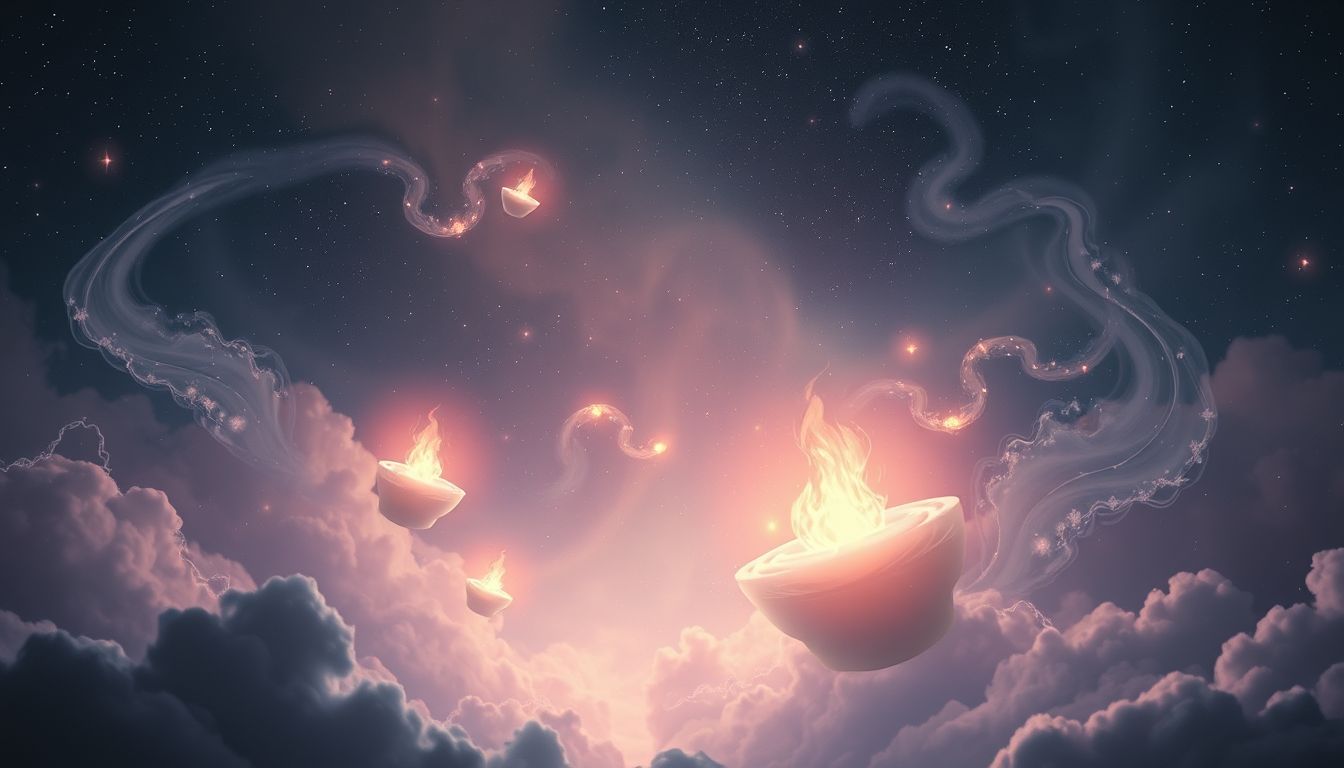 Das Wachtfeuer symbolisiert Schutz vor Ängsten und unbekannten Gefahren.