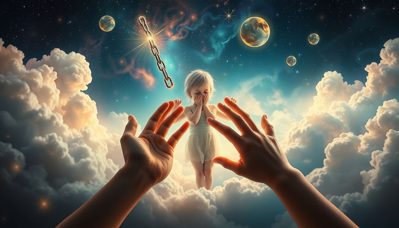 Das Waisenkind symbolisiert oft innere Einsamkeit und Hilfsbedarf.