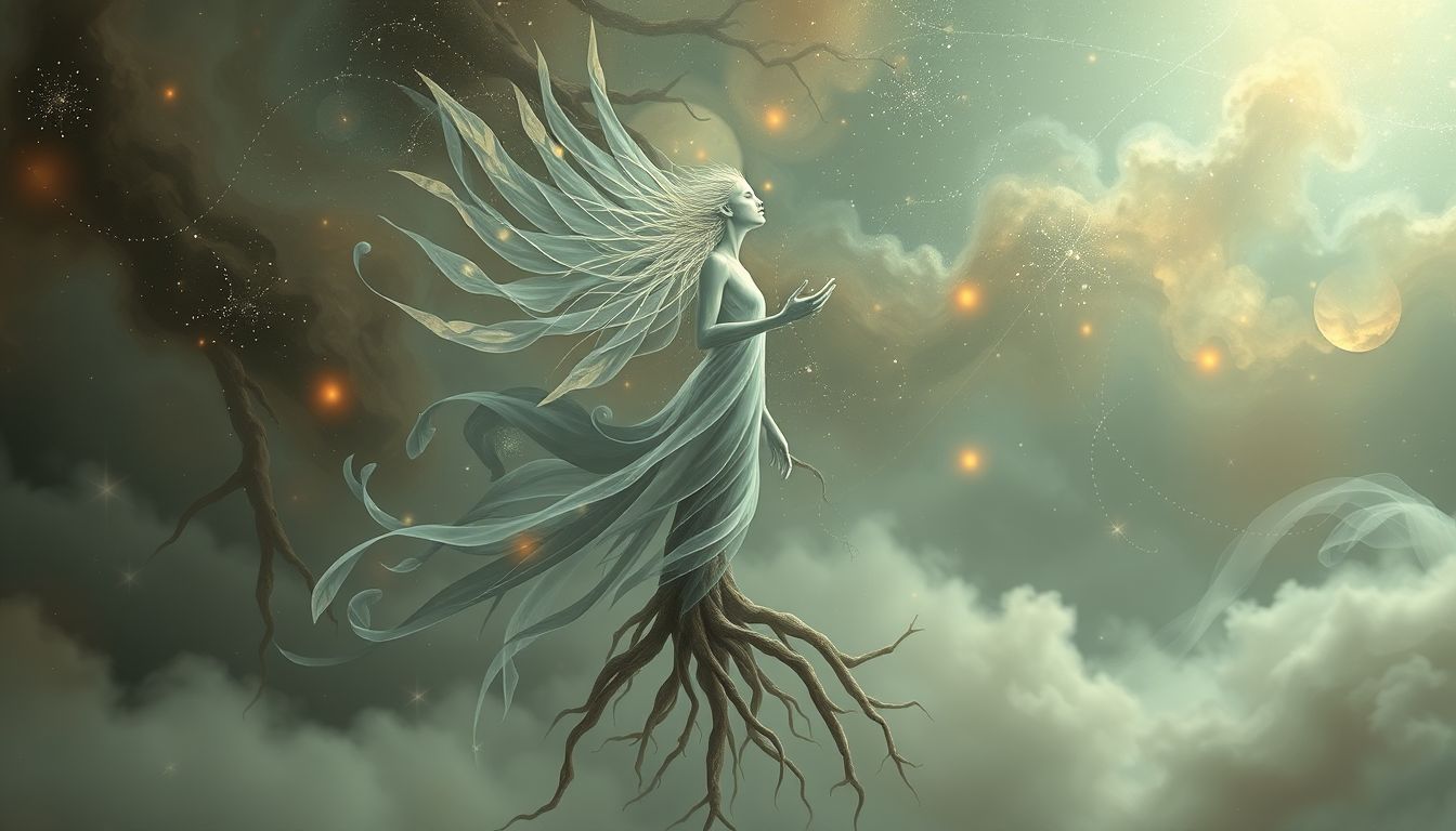 Der Weidmann symbolisiert tiefe Harmonie und Erdung mit der Natur.