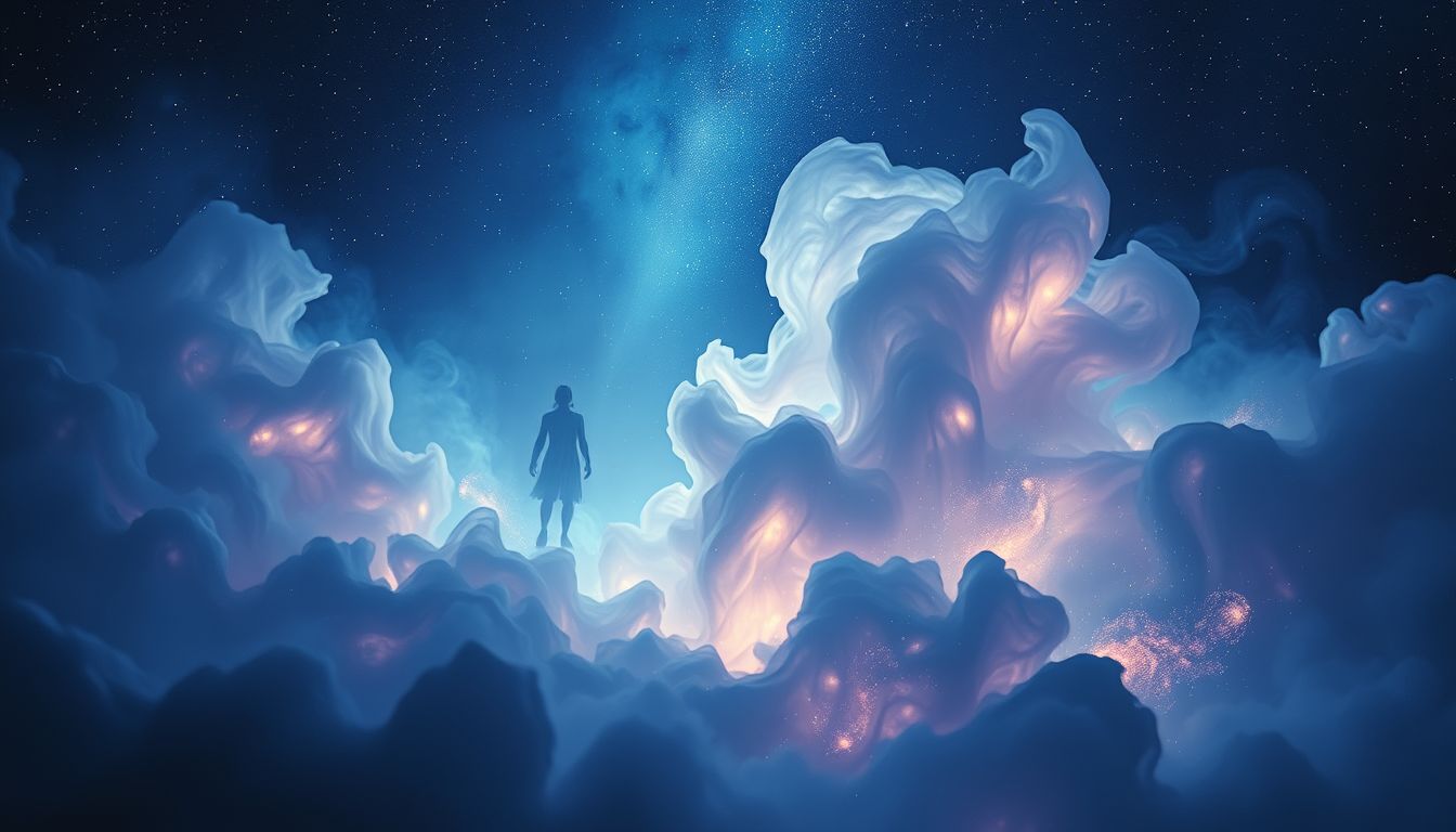 Die Angst vor dem Unbekannten symbolisiert innere Unsicherheit und Wachstum.