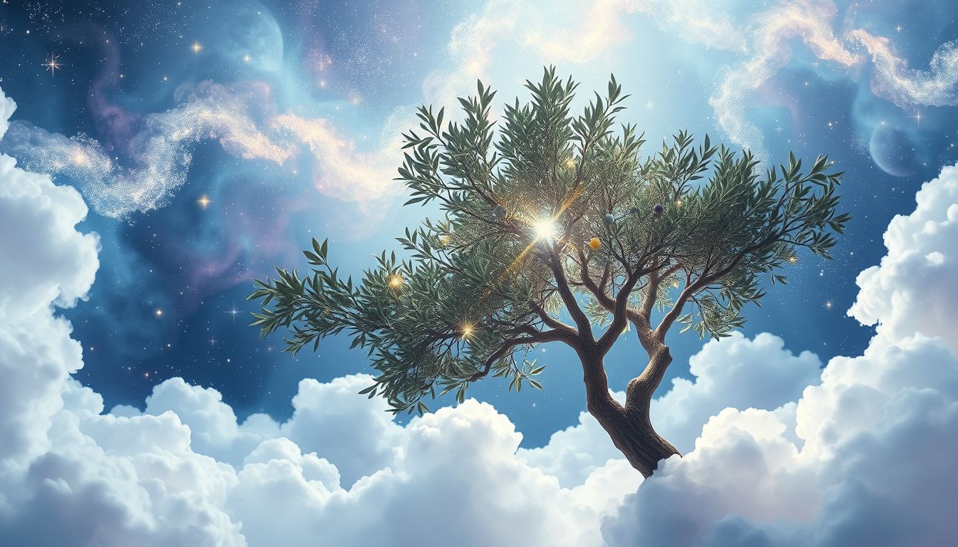 Wiederkehrende Träume über Ölbäume symbolisieren inneren Frieden und Wachstum.