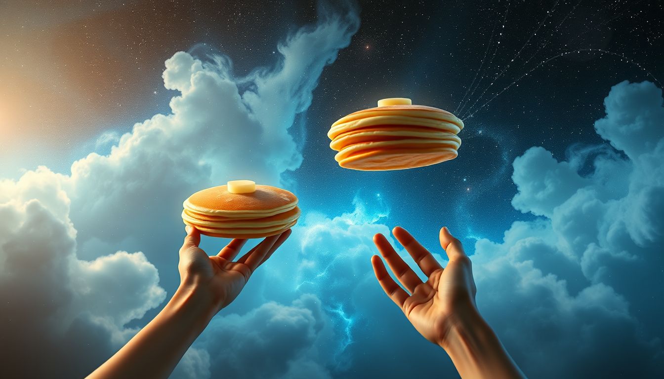 Eierkuchen stehlen im Traum symbolisiert verborgene Wünsche und Schuldgefühle.