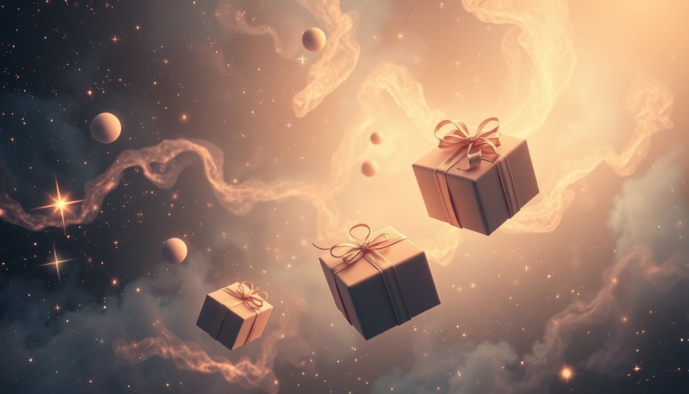 Ein Geschenk falsch zuordnen symbolisiert Verwirrung in Beziehungen.