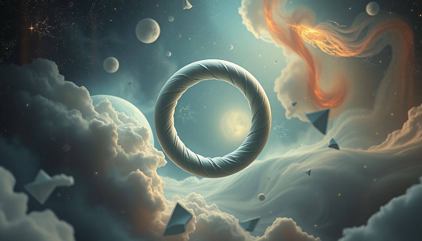 Ein platter Reifen symbolisiert unerwartete Hindernisse und Stillstand im Leben.